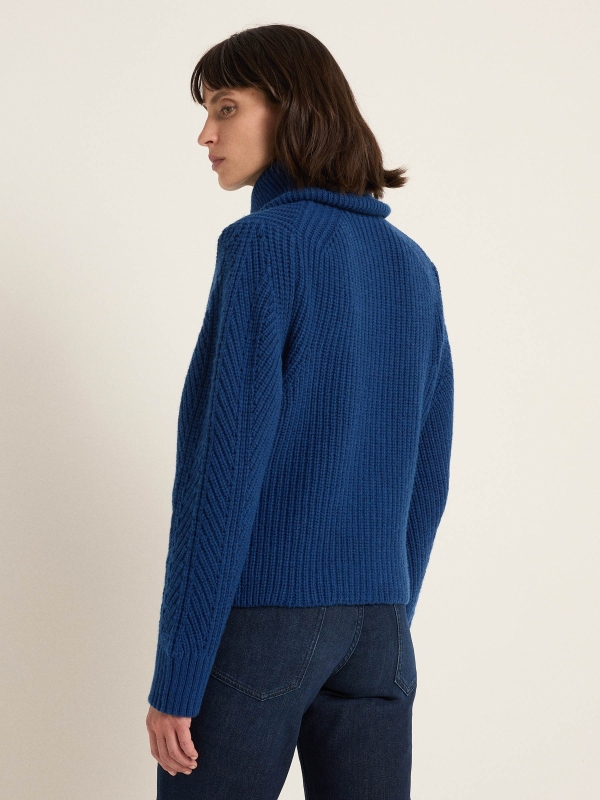 Troyer Cardigan - poseidon